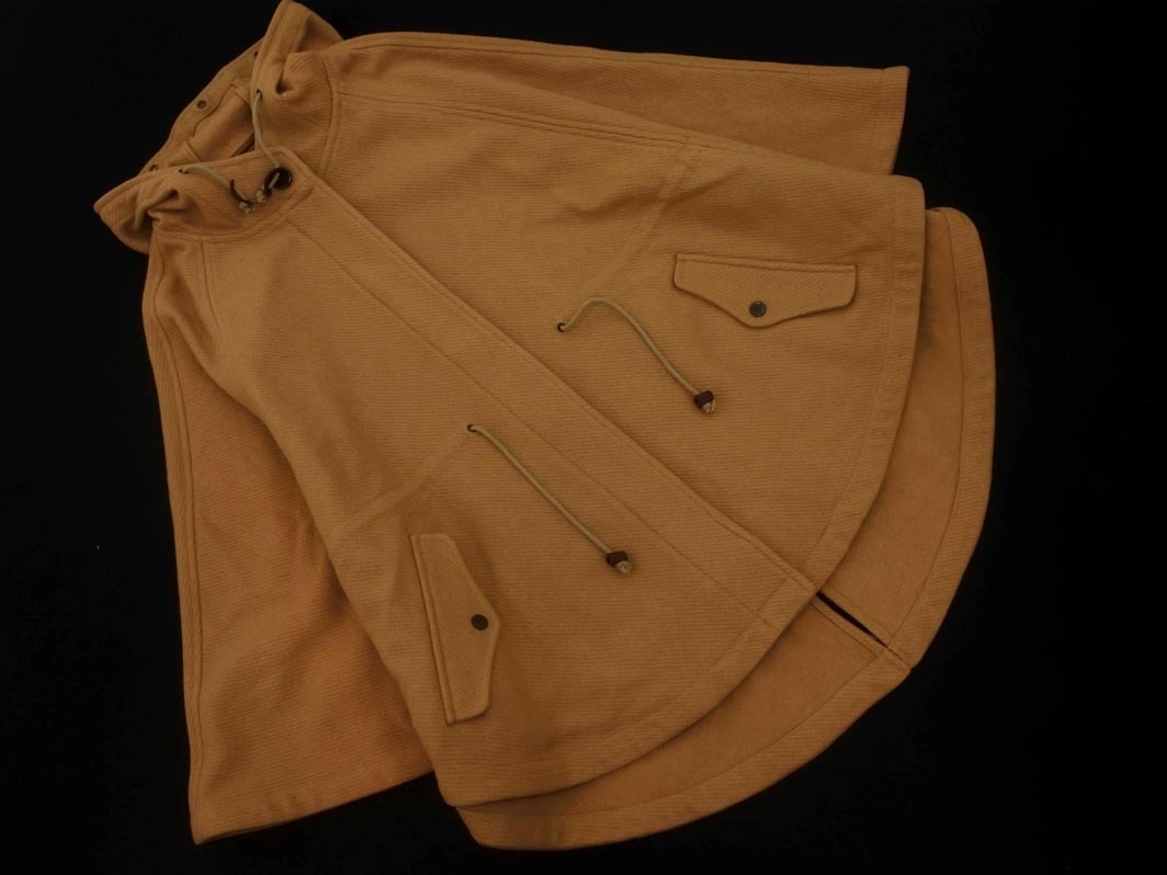 JOURNAL STANDARD ジャーナルスタンダード ウール混 フーディ ポンチョ コート ベージュ ◇■ ☆ fjc8 レディース_画像1