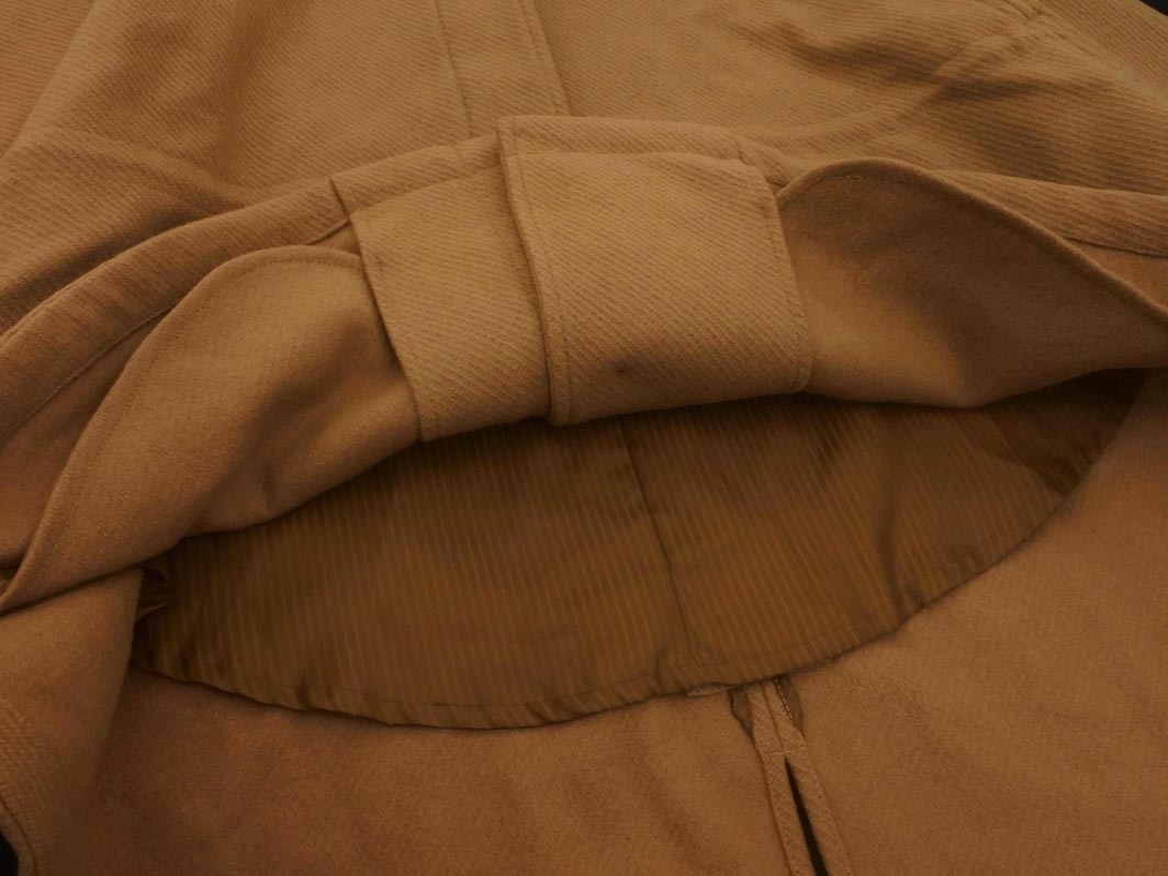 JOURNAL STANDARD ジャーナルスタンダード ウール混 フーディ ポンチョ コート ベージュ ◇■ ☆ fjc8 レディース_画像5