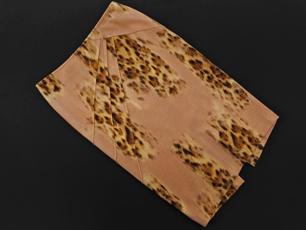 Blumarine ブルマリン ウール混 総柄 タイト スカート size38/ベージュ ◇■ ☆ fjc9 レディース_画像1