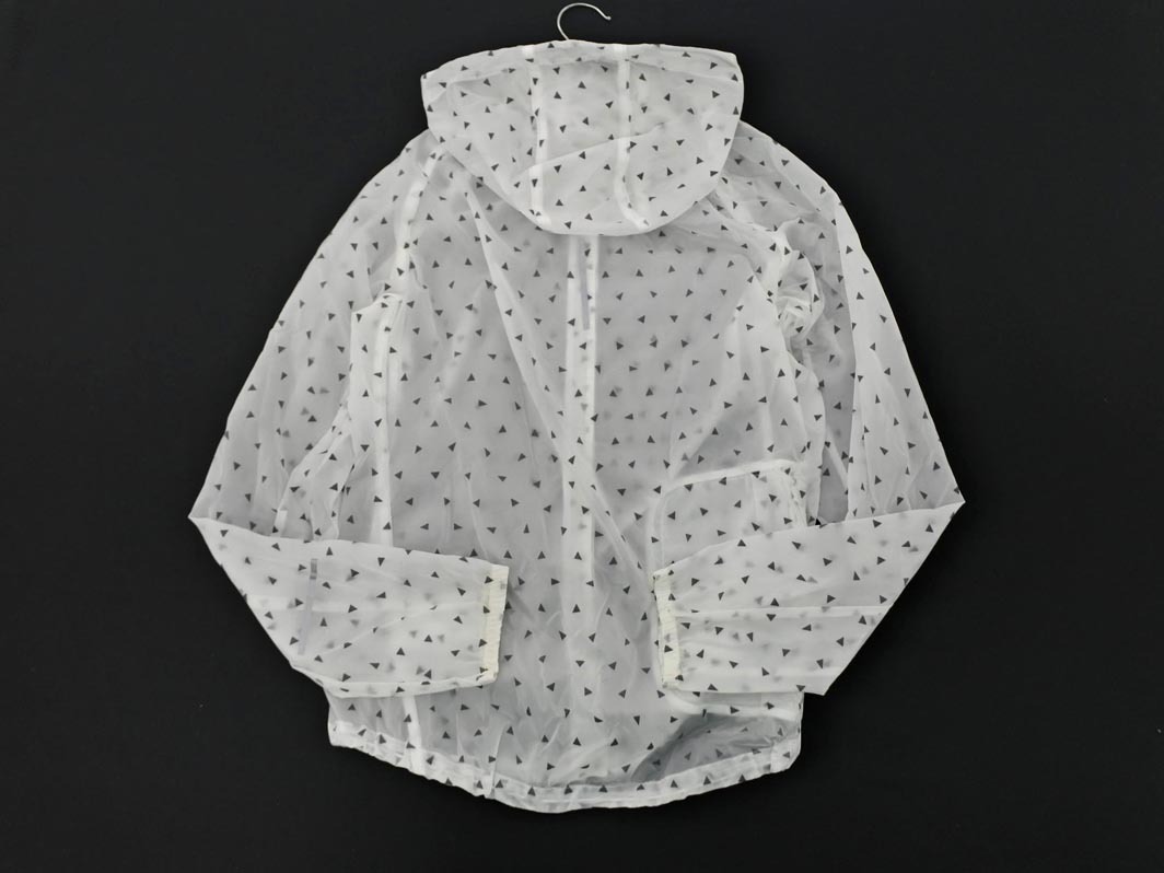 ネコポスOK NIKE ナイキ 総柄 シアー ナイロン ジャケット sizeL/白 ◇■ ☆ fjc9 レディース_画像6