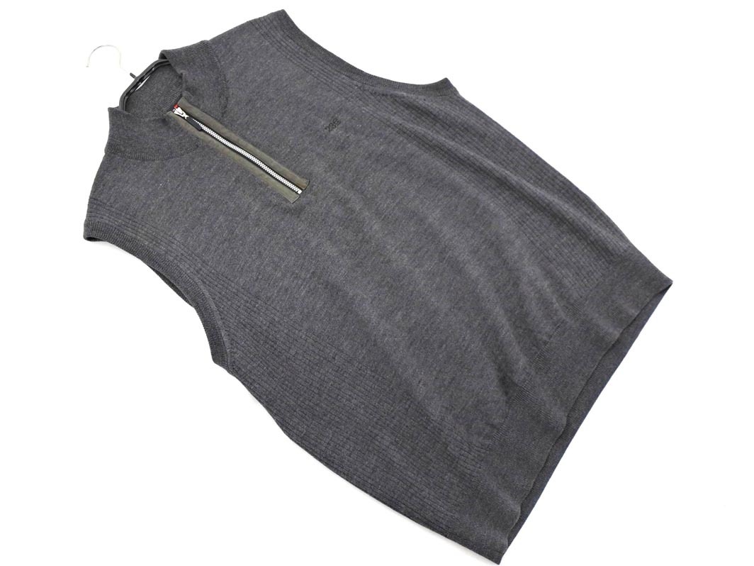 23 район спорт шерсть 100% половина Zip вязаный лучший size3/ серый *# * fjc9 мужской 23 район спорт шерсть 100% половина Zip вязаный лучший size3/ серый *# * fjc9 мужской