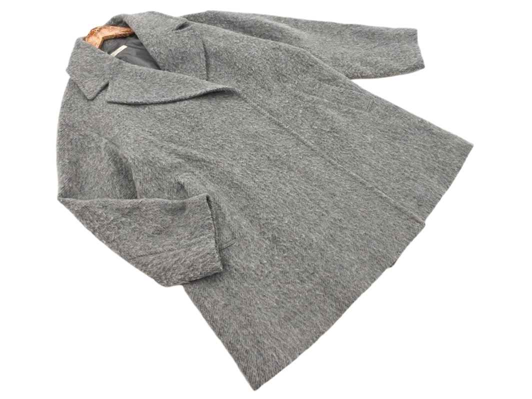 JOURNAL STANDARD relume ジャーナルスタンダードレリューム ウール混 チェスター コート sizeF/グレー ◇■ ☆ fjc9 レディース_画像1