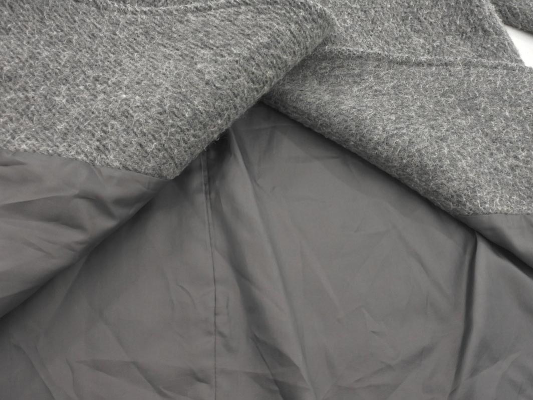 JOURNAL STANDARD relume ジャーナルスタンダードレリューム ウール混 チェスター コート sizeF/グレー ◇■ ☆ fjc9 レディース_画像5