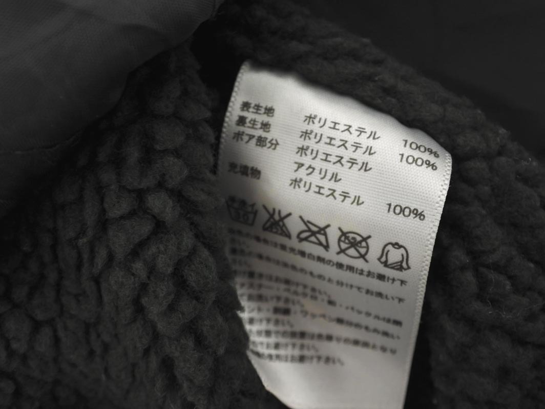 adidas アディダス ロゴ ベンチ コート sizeO/黒 ◆■ ☆ fjc9 メンズ_画像7