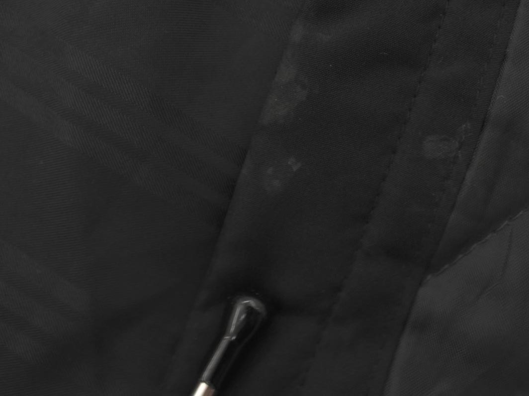 adidas アディダス ロゴ ベンチ コート sizeO/黒 ◆■ ☆ fjc9 メンズ_画像8