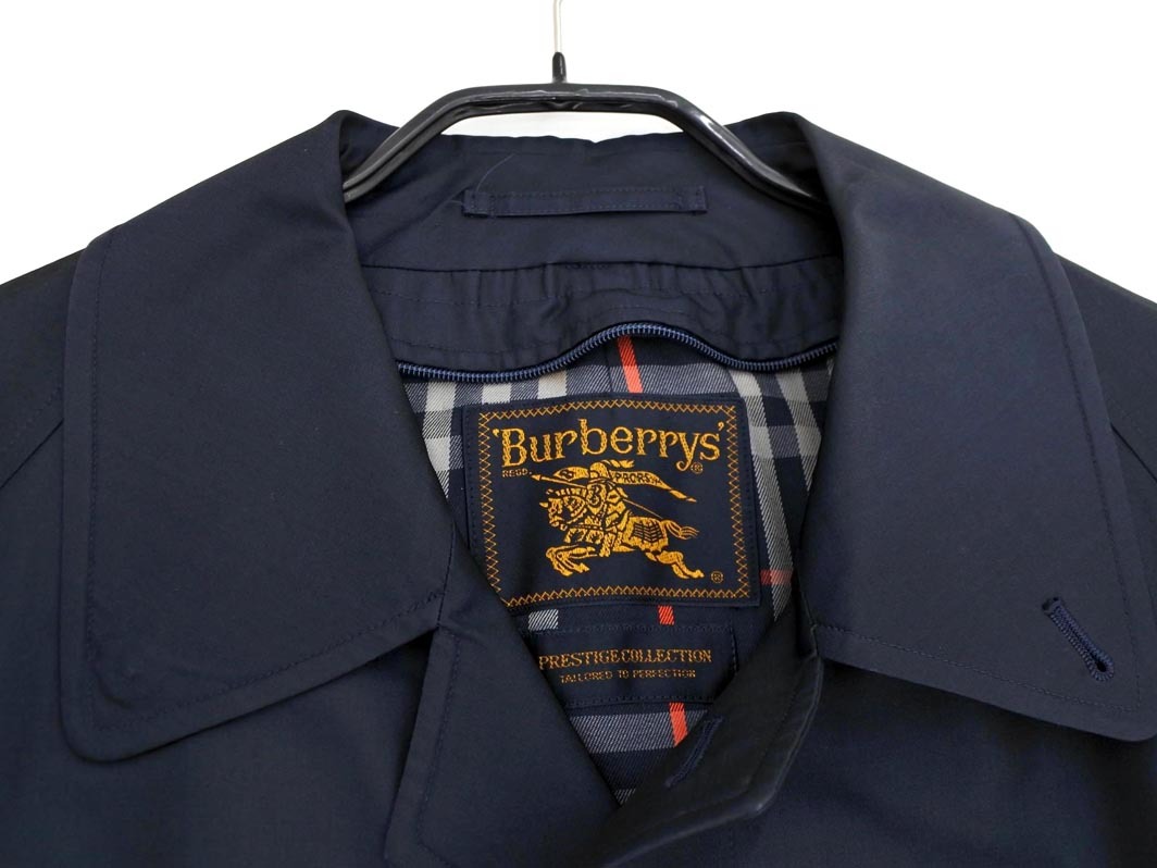 burberrys バーバリーズ シルク混 コート グレー ◇■ ☆ fjc1 メンズ_画像4