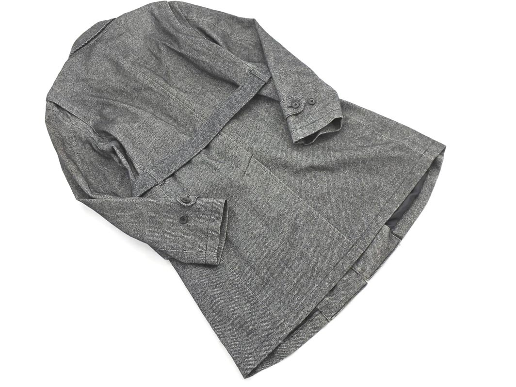 TAKEO KIKUCHI タケオキクチ ウール混 ジャケット size4/グレー ◇■ ☆ fjd1 メンズ_画像8