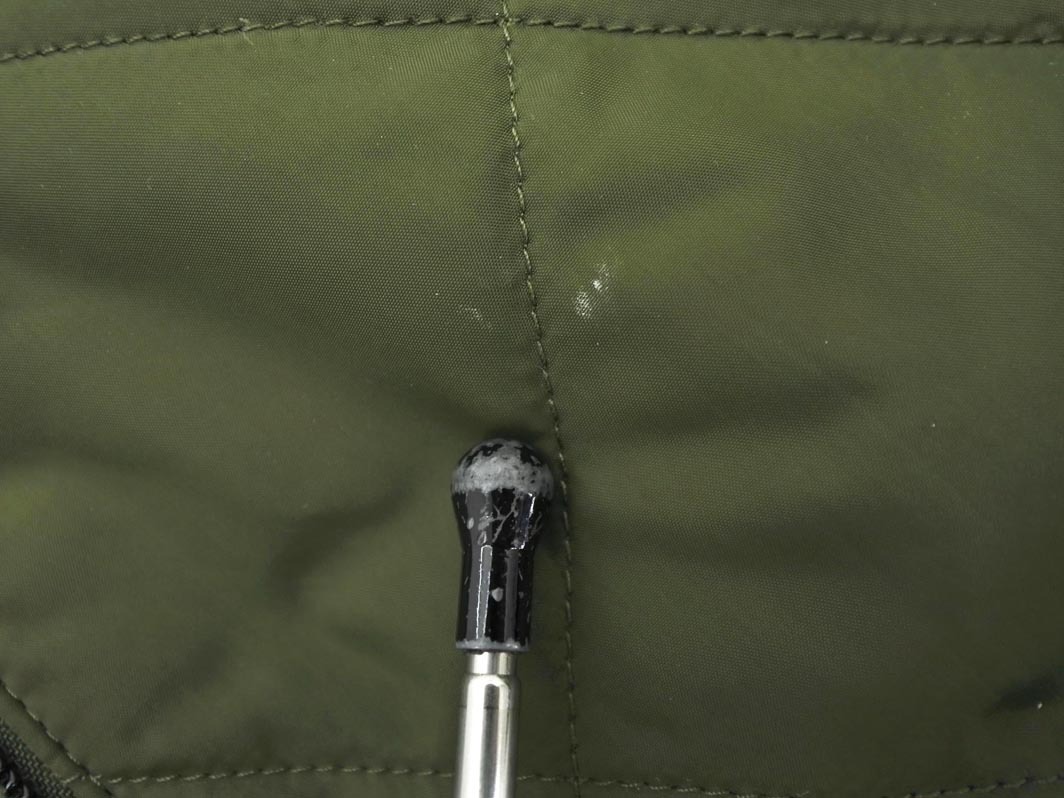 adidas アディダス ジップアップ キルティング ジャケット sizeXS/カーキ ◇■ ☆ fjd1 レディース_画像5