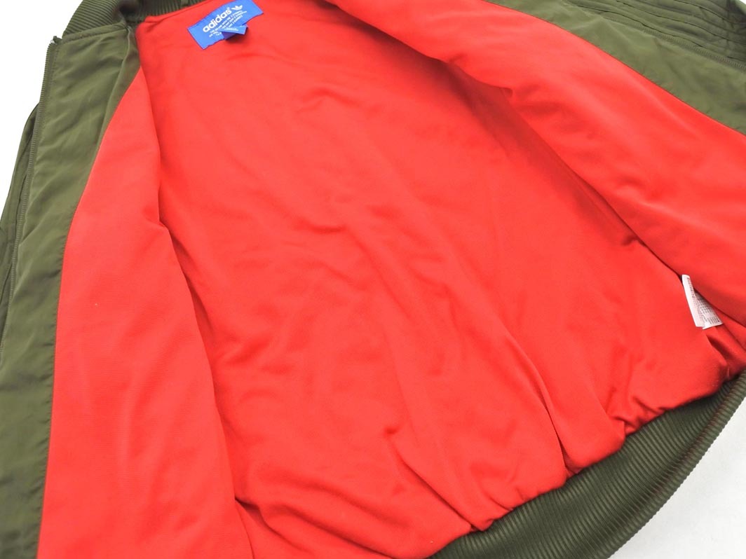 adidas アディダス ジップアップ キルティング ジャケット sizeXS/カーキ ◇■ ☆ fjd1 レディース_画像6