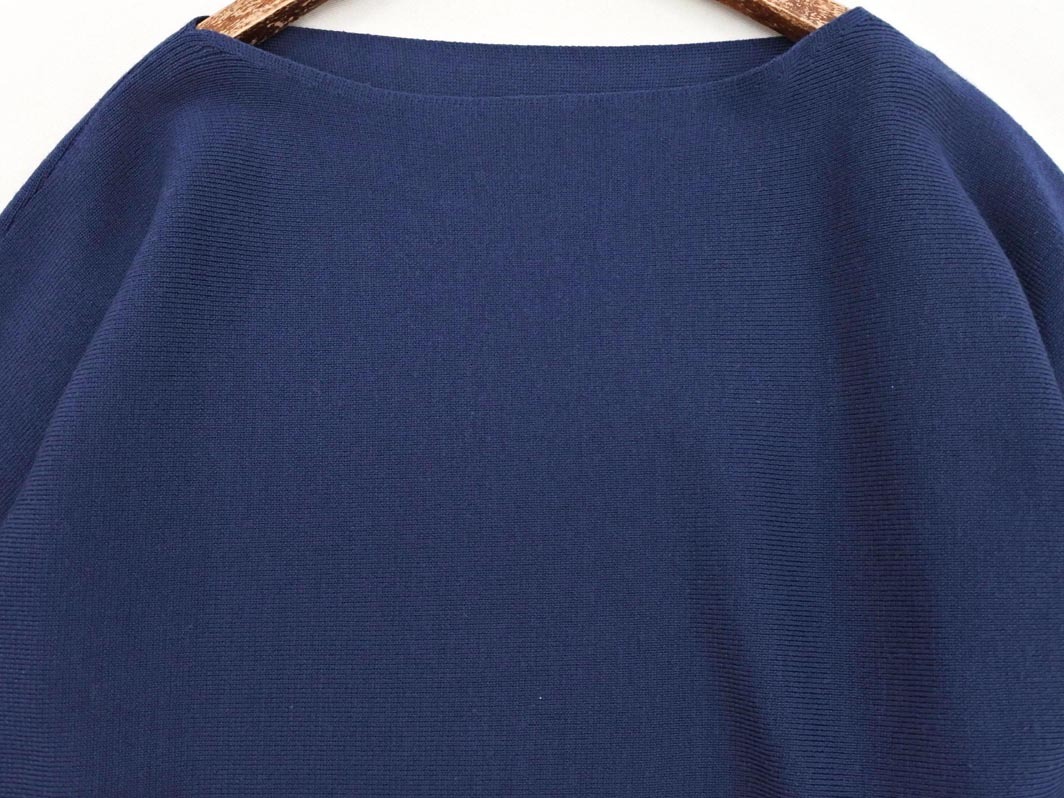 Rope Picnic ロペピクニック ボートネック ドルマン ニット セーター size38/紺 ◇■ ☆ fjd0 レディース_画像3