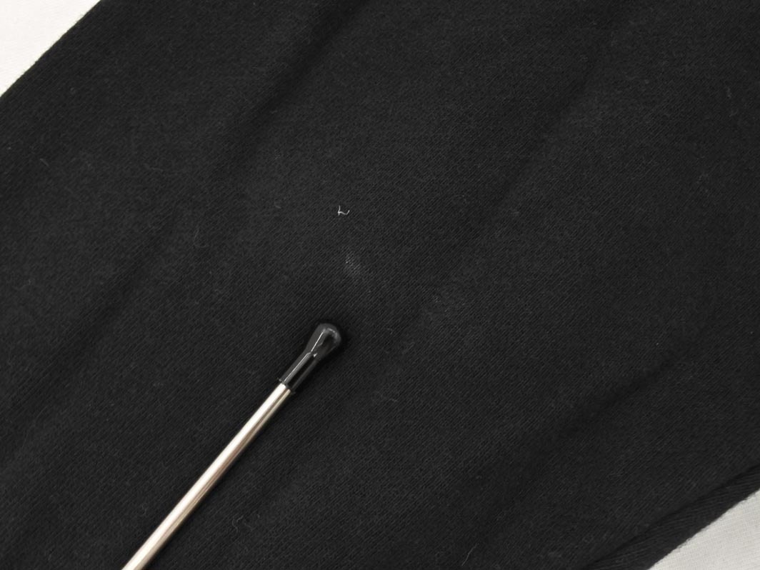 X-girl エックスガール ワンポイント ロゴ プルオーバー パーカー sizeONE/黒 ◇■ ☆ fjd0 レディース_画像8