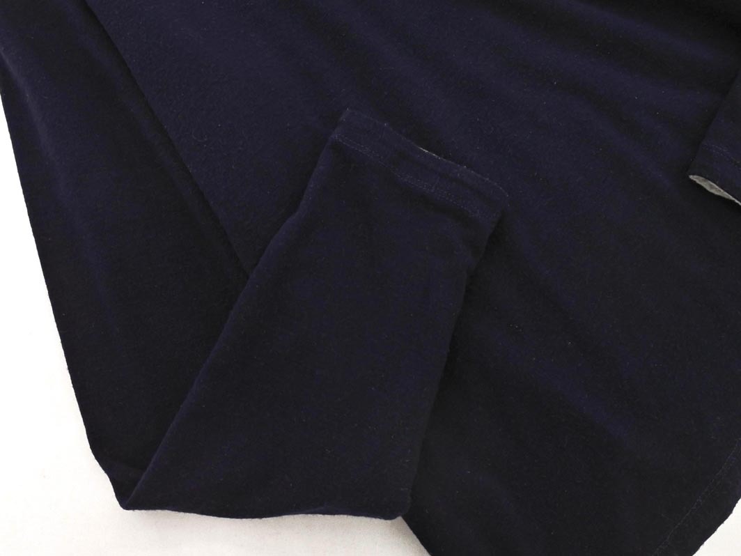 BEAMS LIGHTS ビームスライツ Vネック カットソー 濃紺 ◇■ ☆ fjd0 レディース_画像2