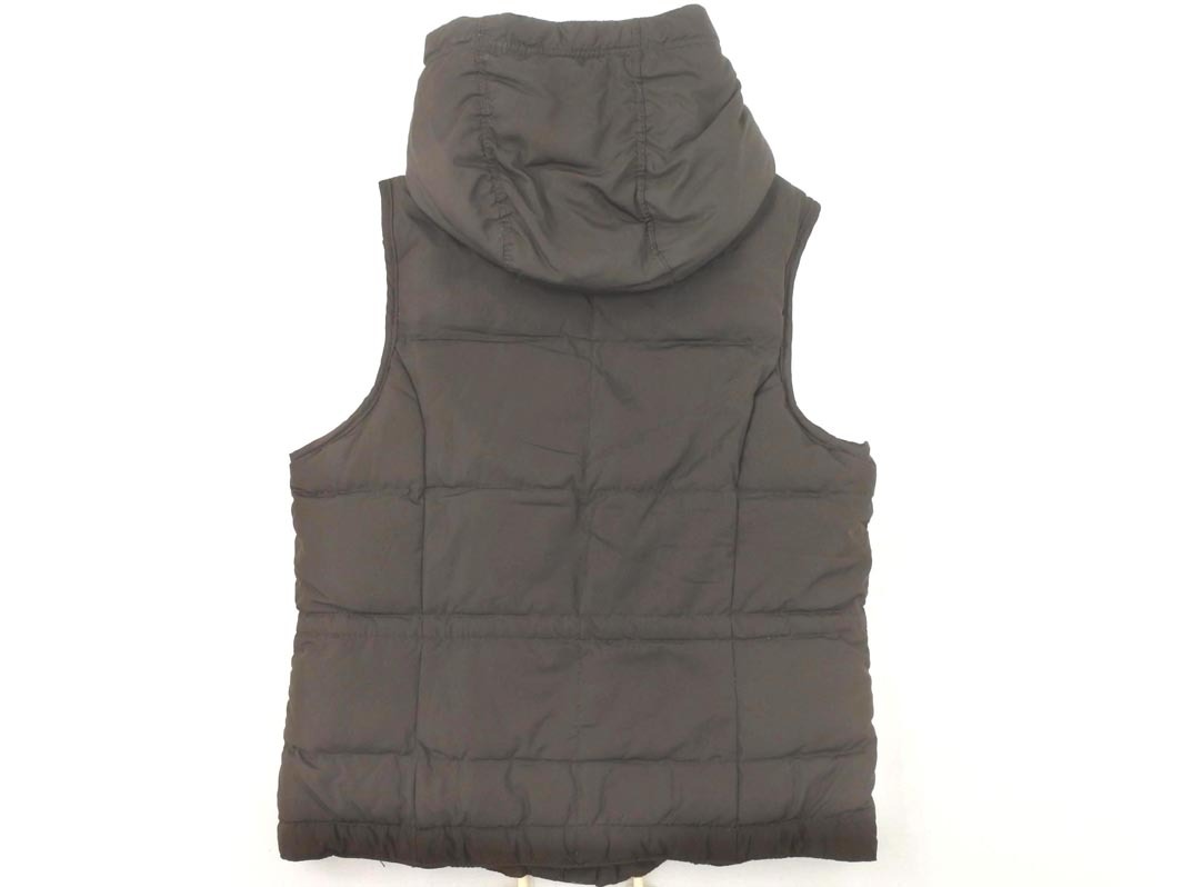 Abercrombie & Fitch アバクロンビー＆フィッチ ダウンベスト sizeS/こげ茶 ◇■ ☆ fjd1 レディース_画像8