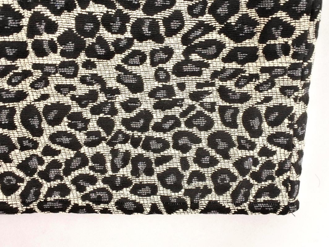 FREE*S MART свободный z mart леопардовая расцветка A линия юбка-трапеция sizeFR/ белый x чёрный ## * fjd0 женский 