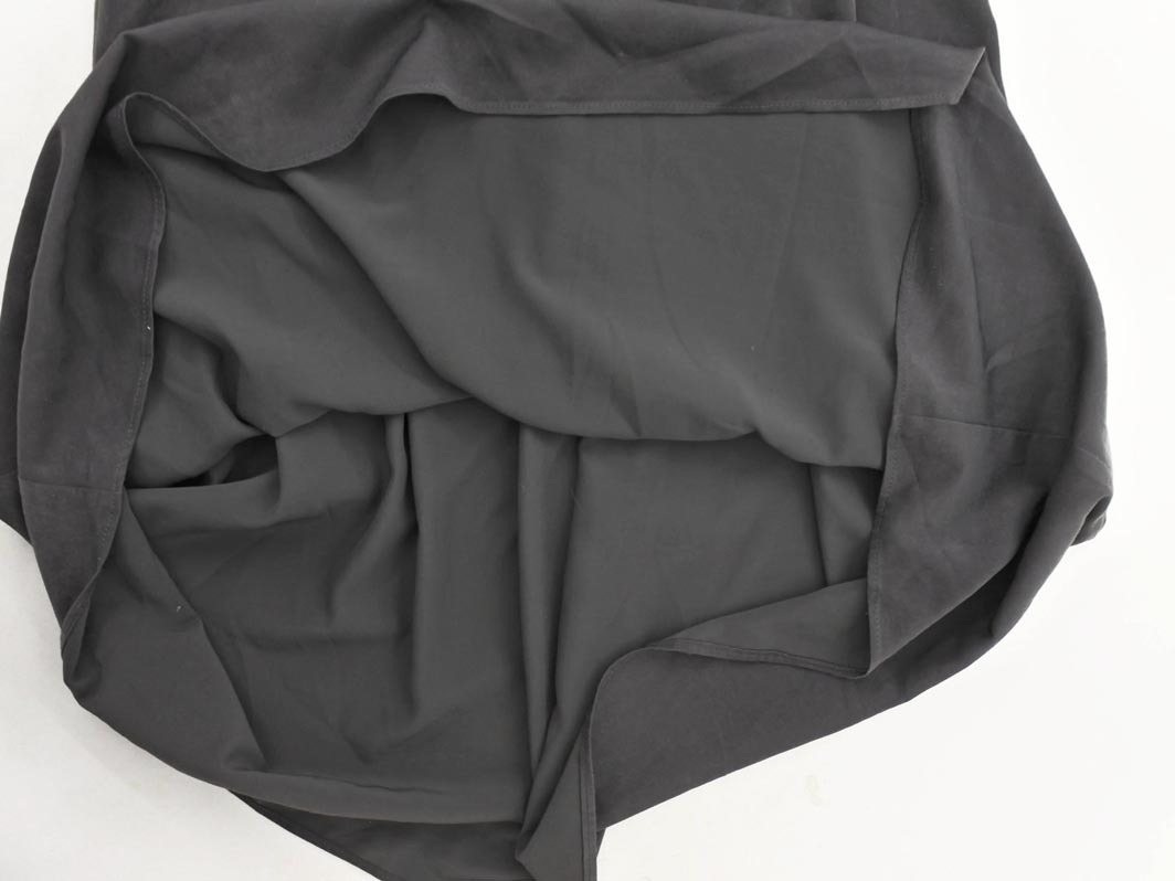 STRAWBERRY-FIELDS ストロベリーフィールズ ボリュームスリーブ ギャザー ワンピース グレー ◇■ ☆ fjd0 レディース_画像5