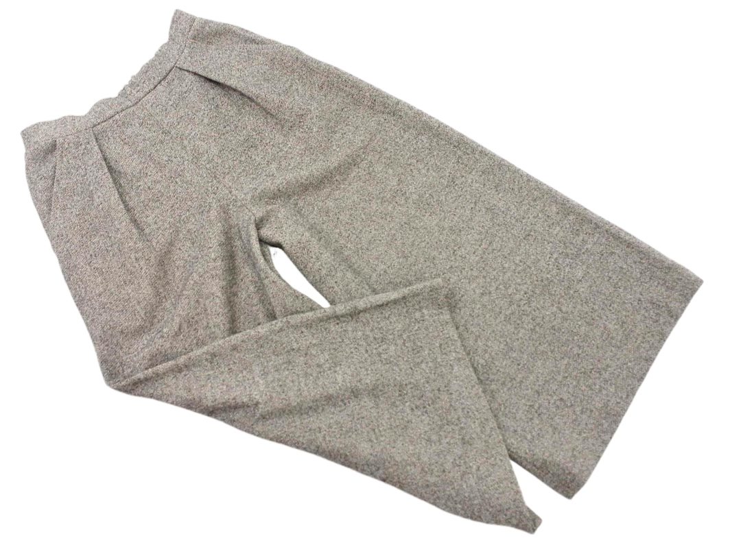 le.coeur blanc ルクールブラン タック ガウチョ パンツ size36/グレー ◇■ ☆ fjd0 レディース_画像1