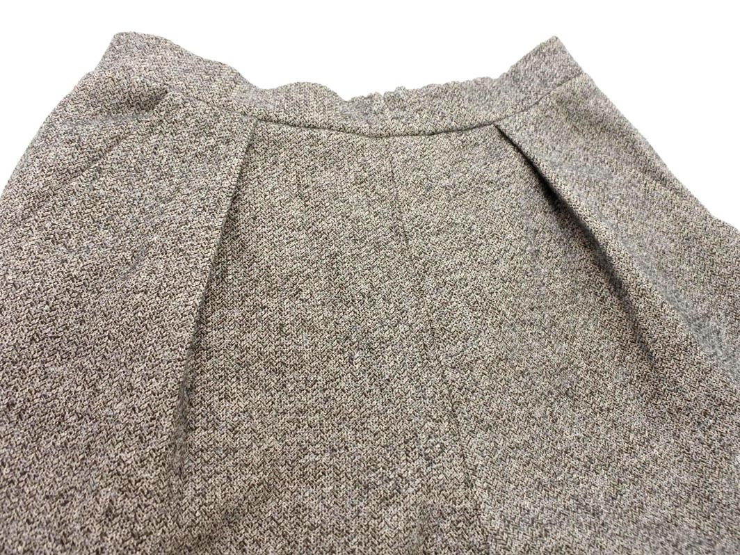 le.coeur blanc ルクールブラン タック ガウチョ パンツ size36/グレー ◇■ ☆ fjd0 レディース_画像3