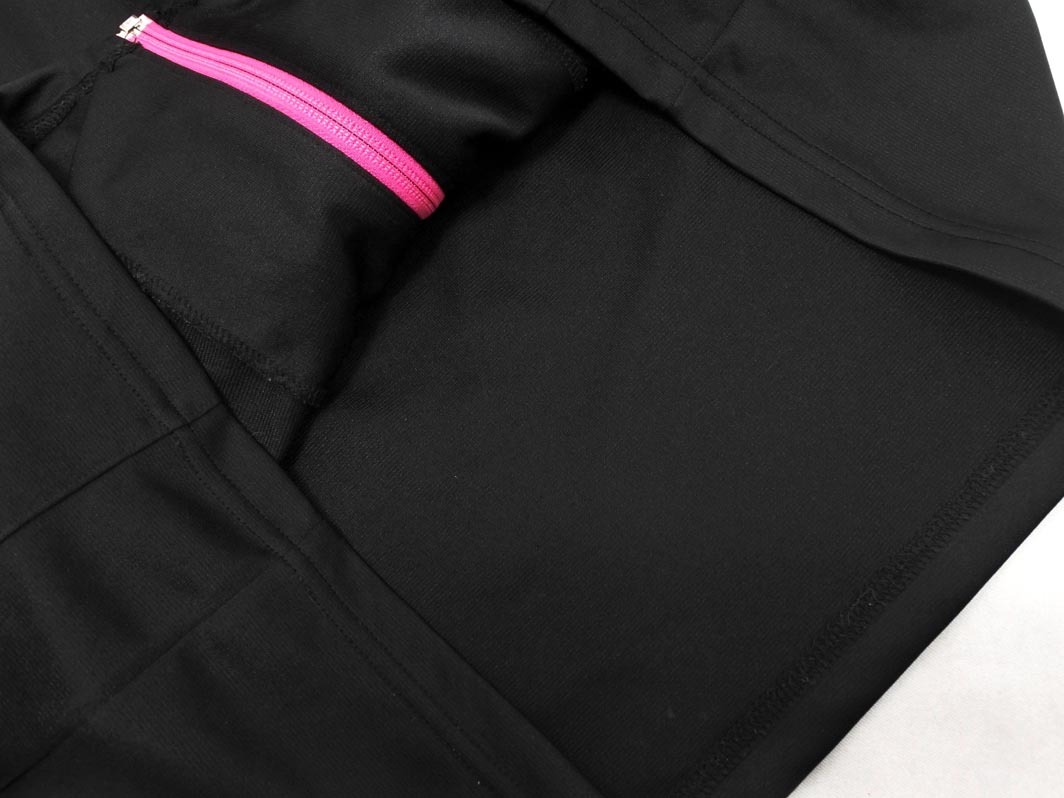 PUMA プーマ 刺繍 トラック ジャケット sizeL/黒ｘピンク ◇■ ☆ fjd1 レディース_画像3