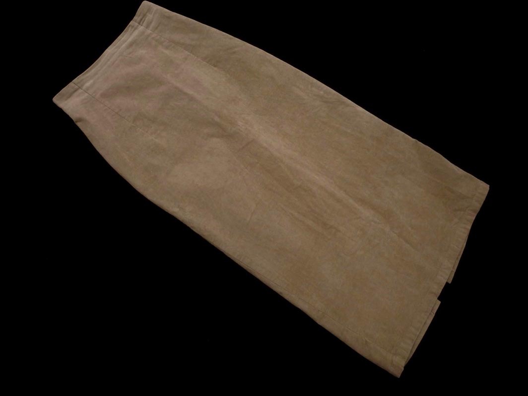 SENSE OF PLACE センスオブプレイス アーバンリサーチ コーデュロイ ロング タイト スカート sizeM/グレージュ ◇■ ☆ fjd1 レディース_画像1