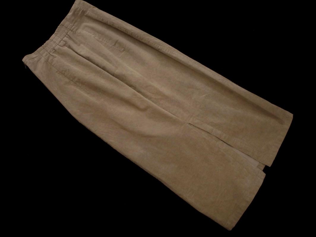 SENSE OF PLACE センスオブプレイス アーバンリサーチ コーデュロイ ロング タイト スカート sizeM/グレージュ ◇■ ☆ fjd1 レディース_画像7