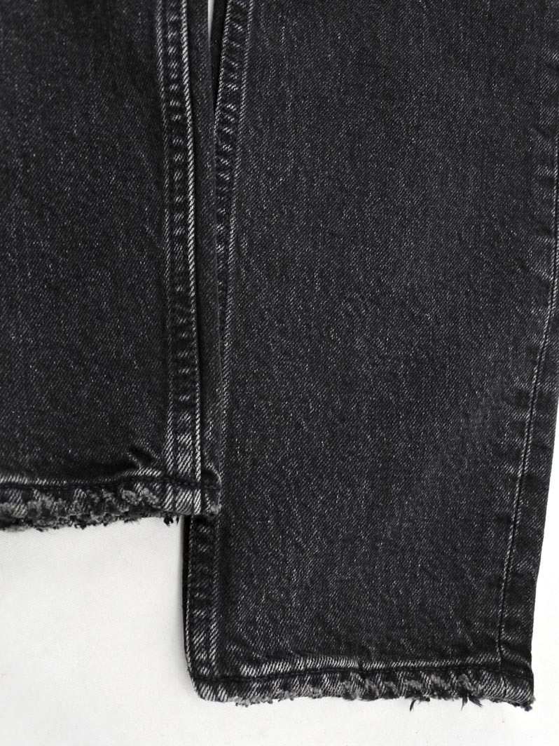 MOUSSY マウジー デニムパンツ size25/黒 ■■ ☆ fjb6 レディース
