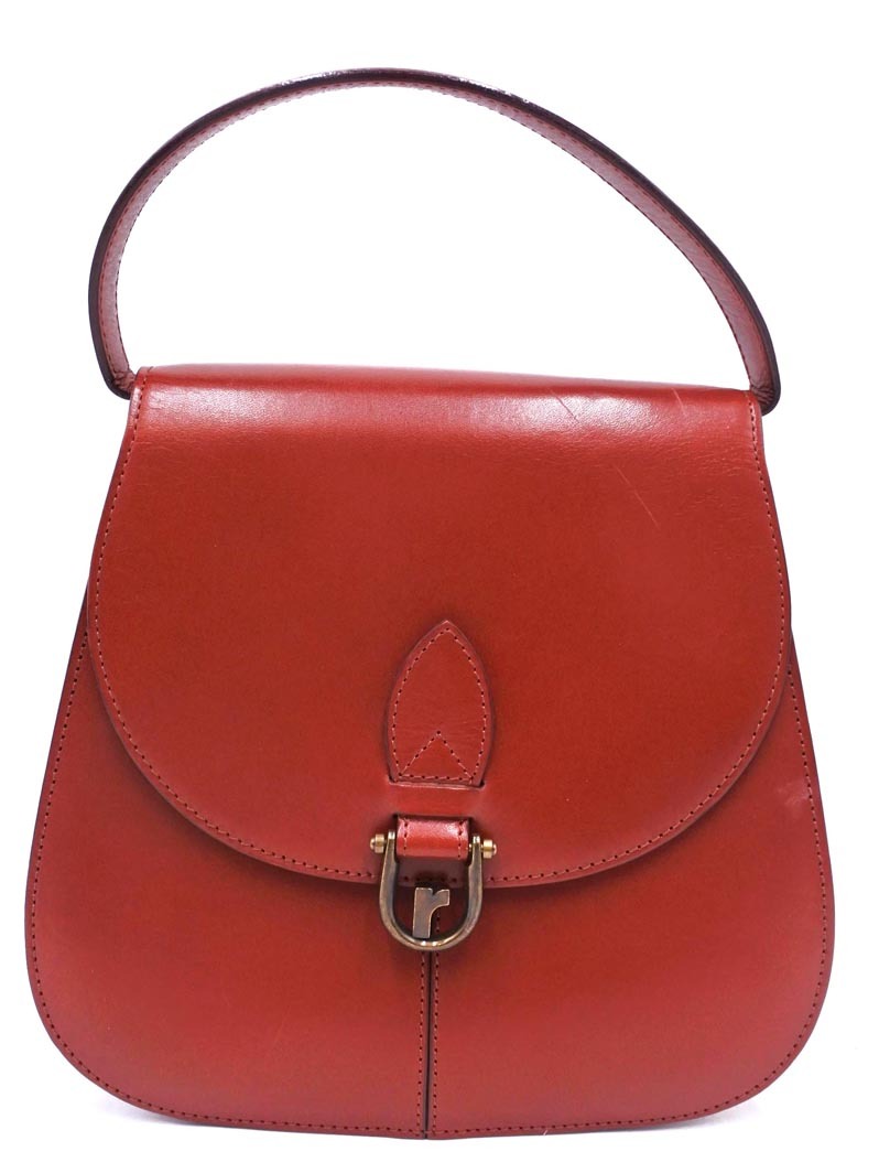 renoma Renoma натуральная кожа ручная сумочка красный чай ## * fjc7 женский 