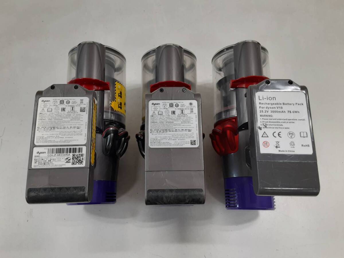 【8408 8413 8832 う】 ジャンク ダイソン dyson SV12 SV12 SV12 掃除機 コードレスクリーナー 清掃済み_画像4