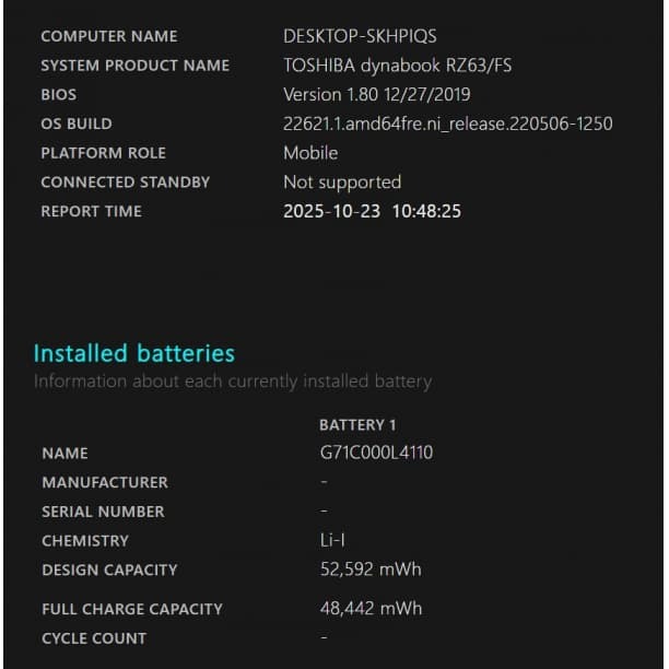 軽量 第8世代 i7 バッテリ◎ フルHD 13.3 東芝 ノートPC Dynabook RZ63/FS Core i7-8550U windows11 16GB SSD512GB カメラ オフィス C190_画像2
