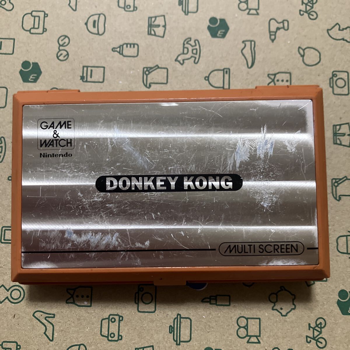 任天堂　ゲーム&ウォッチ　ドンキーコング　ジャンク品_画像3