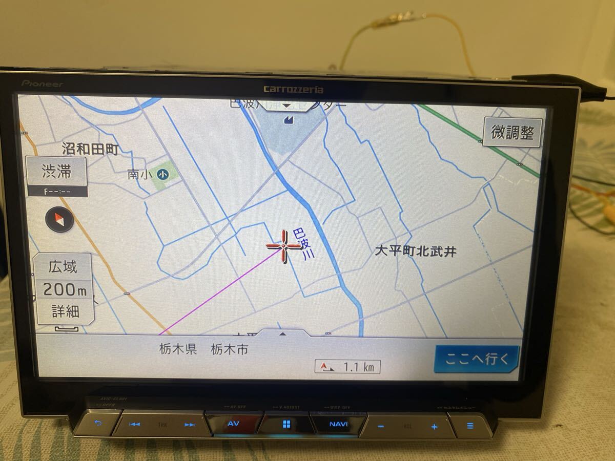 ★carrozzeria カーナビAVIC-CL901 ★地図データ2017年 Pioneer_画像2