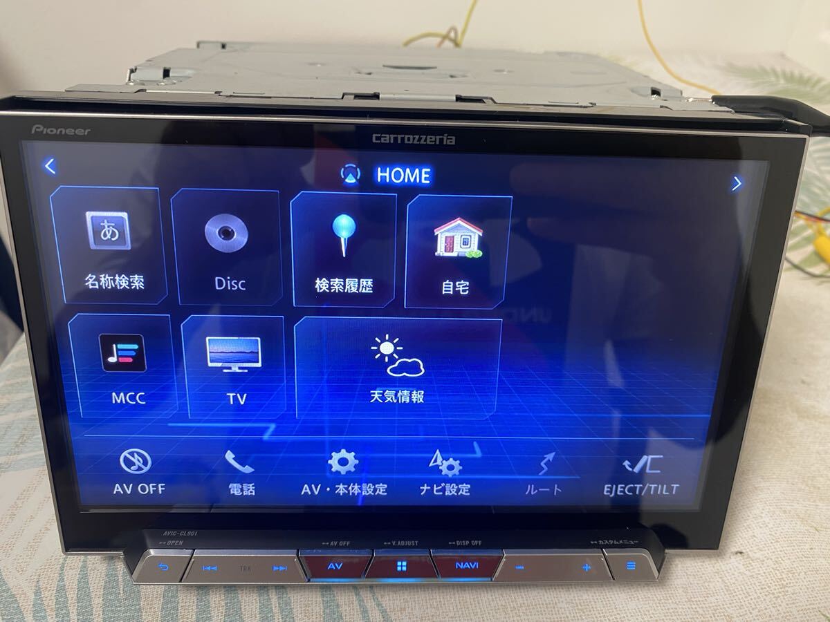 ★carrozzeria カーナビAVIC-CL901 ★地図データ2017年 Pioneer_画像4