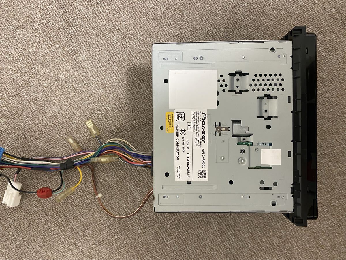 ★Carrozzeria PioneerカーナビAVIC-RW303★地図データ2019年 カロッツェリア_画像9