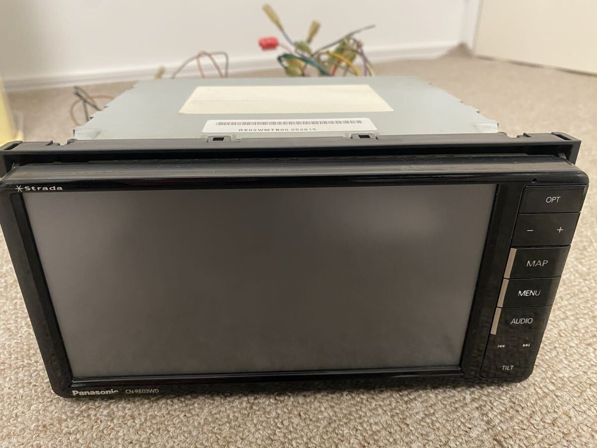 ★ストラーダ Panasonic カーナビCN-RE03WD ★地図データ2016年_画像8