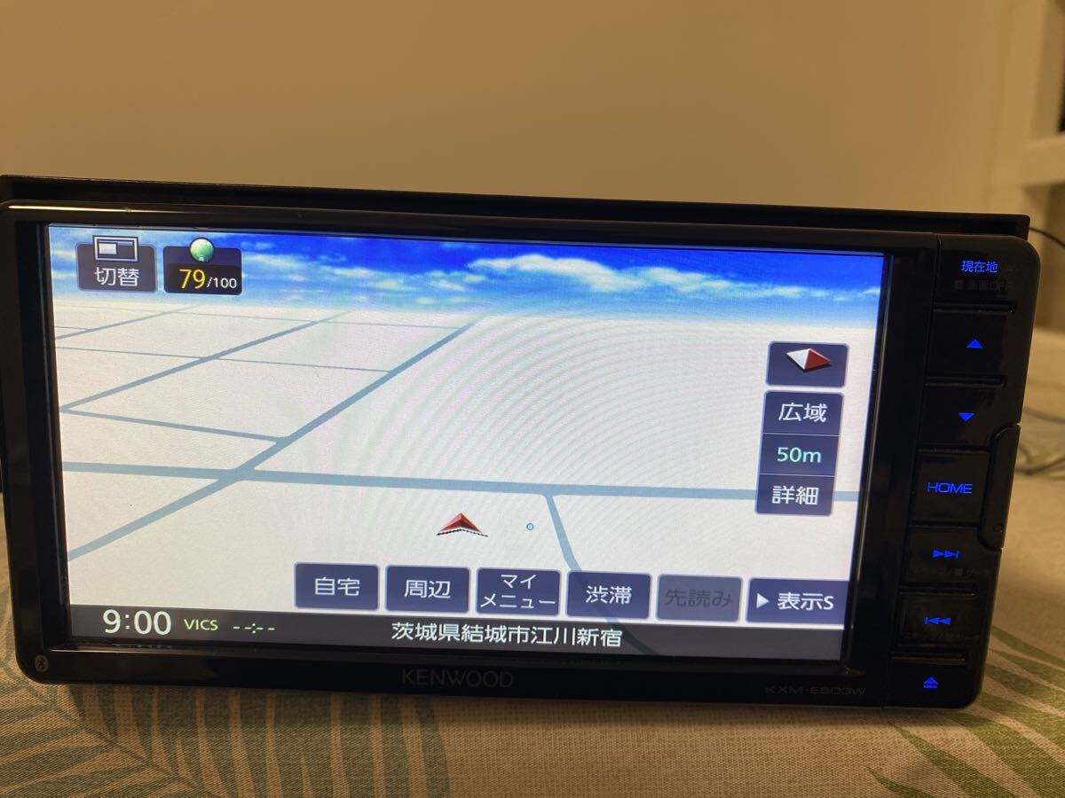 ★ KENWOODカーナビKXME503WS★地図データ2019年 ケンウッド_画像2