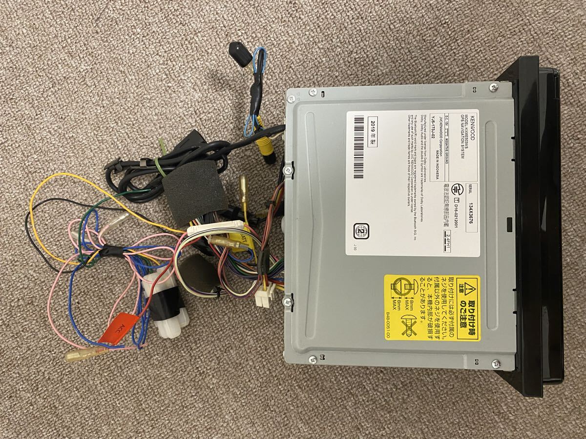 ★ KENWOODカーナビKXME503WS★地図データ2019年 ケンウッド_画像10