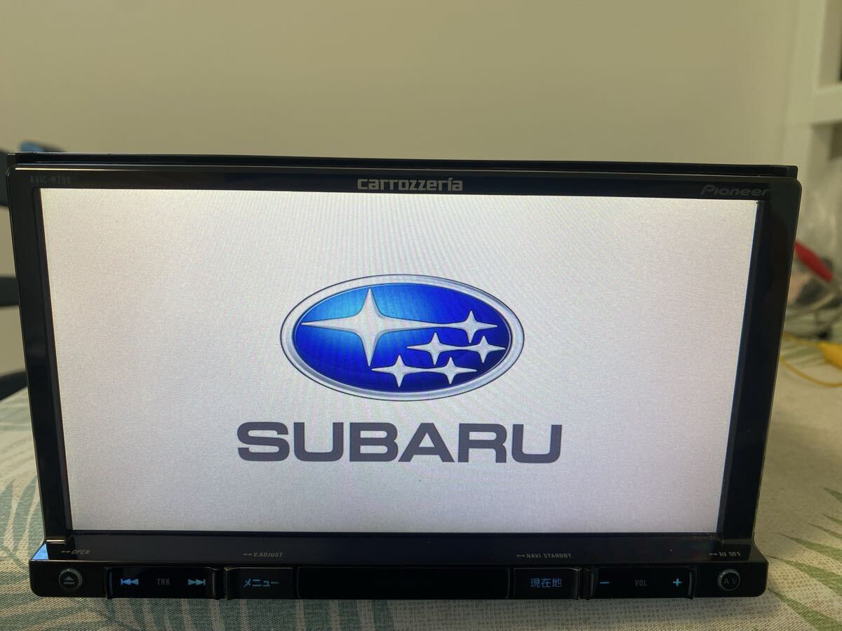 ★Carrozzeria PioneerカーナビAVIC-RZ99Zp★地図2015年_画像1