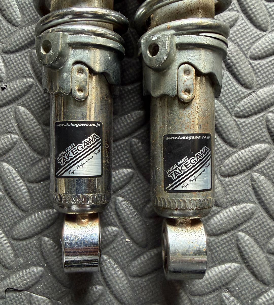 モンキー　リアショック　武川　280mm ゴリラ　シャリー　ダックス リアサスペンション_画像2