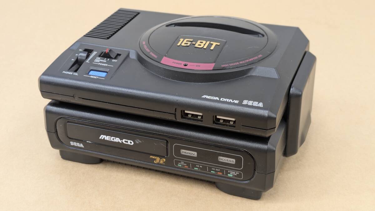 ◎D540/処分品!!SEGA メガドライブmini はだか本体のみ /通電確認のみ、動作未確認_画像4