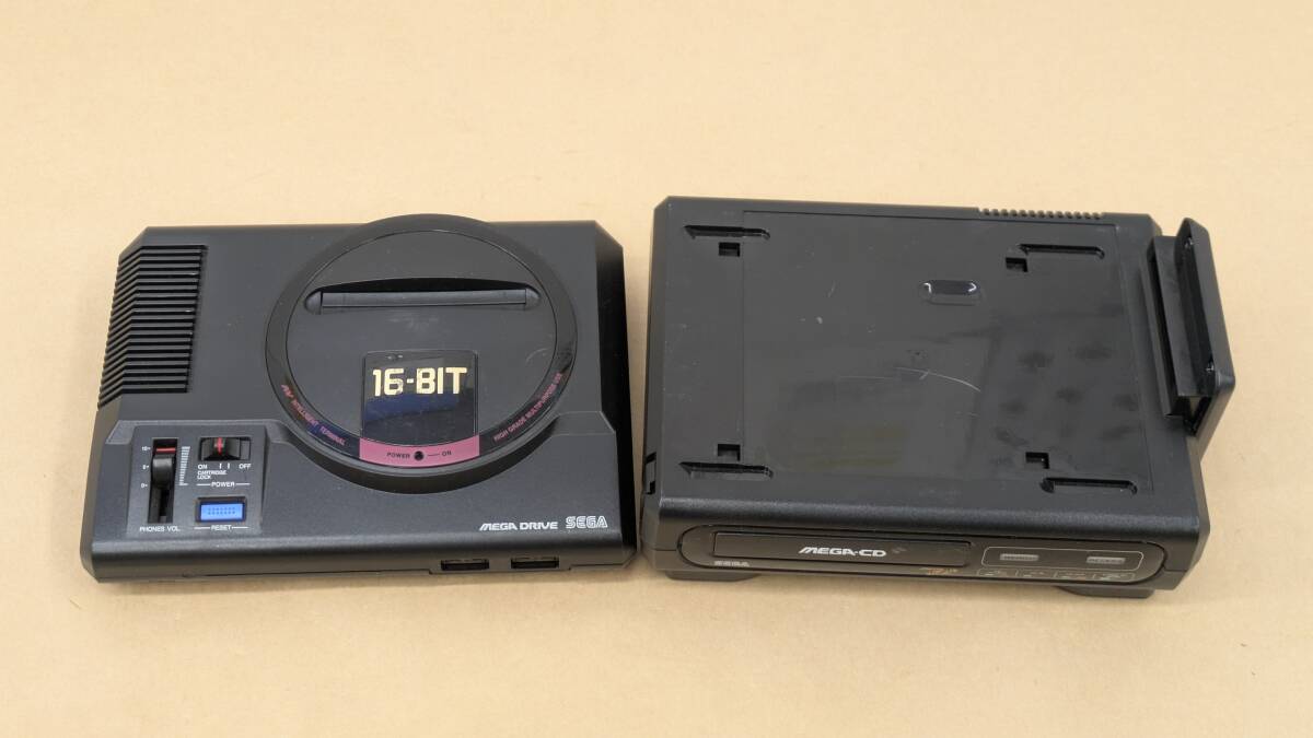 ◎D540/処分品!!SEGA メガドライブmini はだか本体のみ /通電確認のみ、動作未確認_画像1