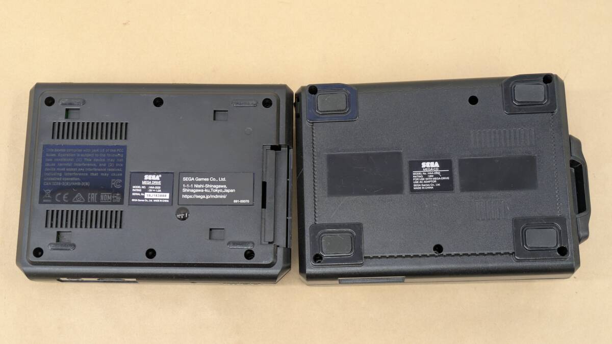 ◎D540/処分品!!SEGA メガドライブmini はだか本体のみ /通電確認のみ、動作未確認_画像2