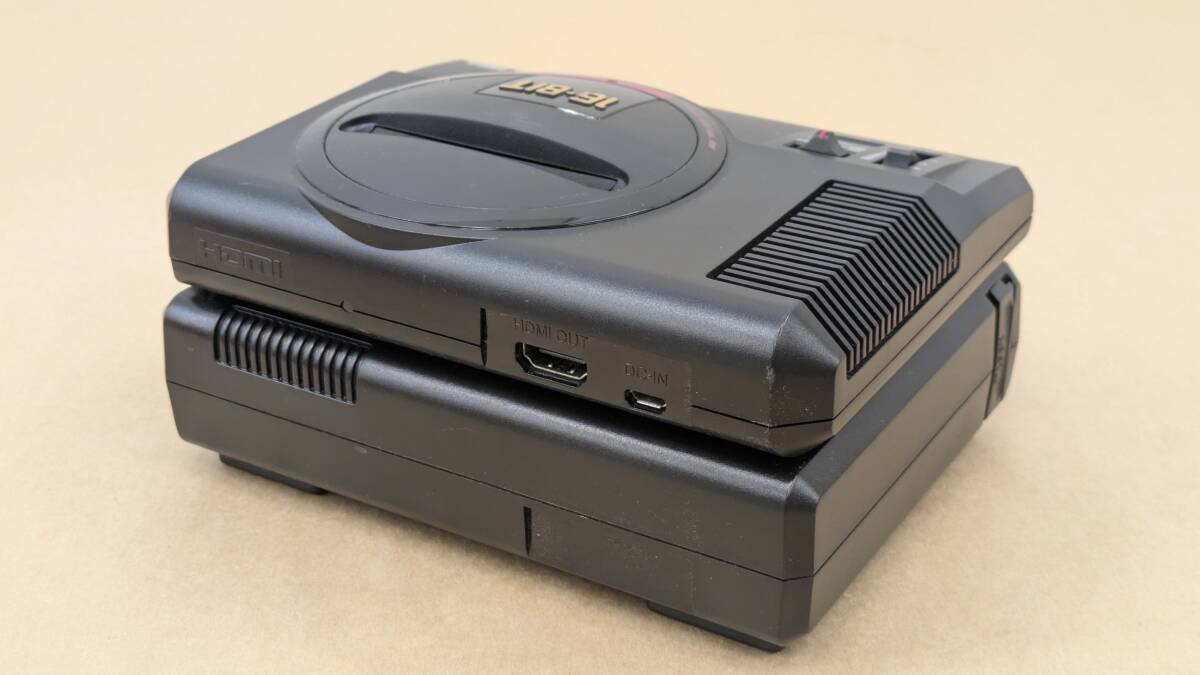 ◎D540/処分品!!SEGA メガドライブmini はだか本体のみ /通電確認のみ、動作未確認_画像5