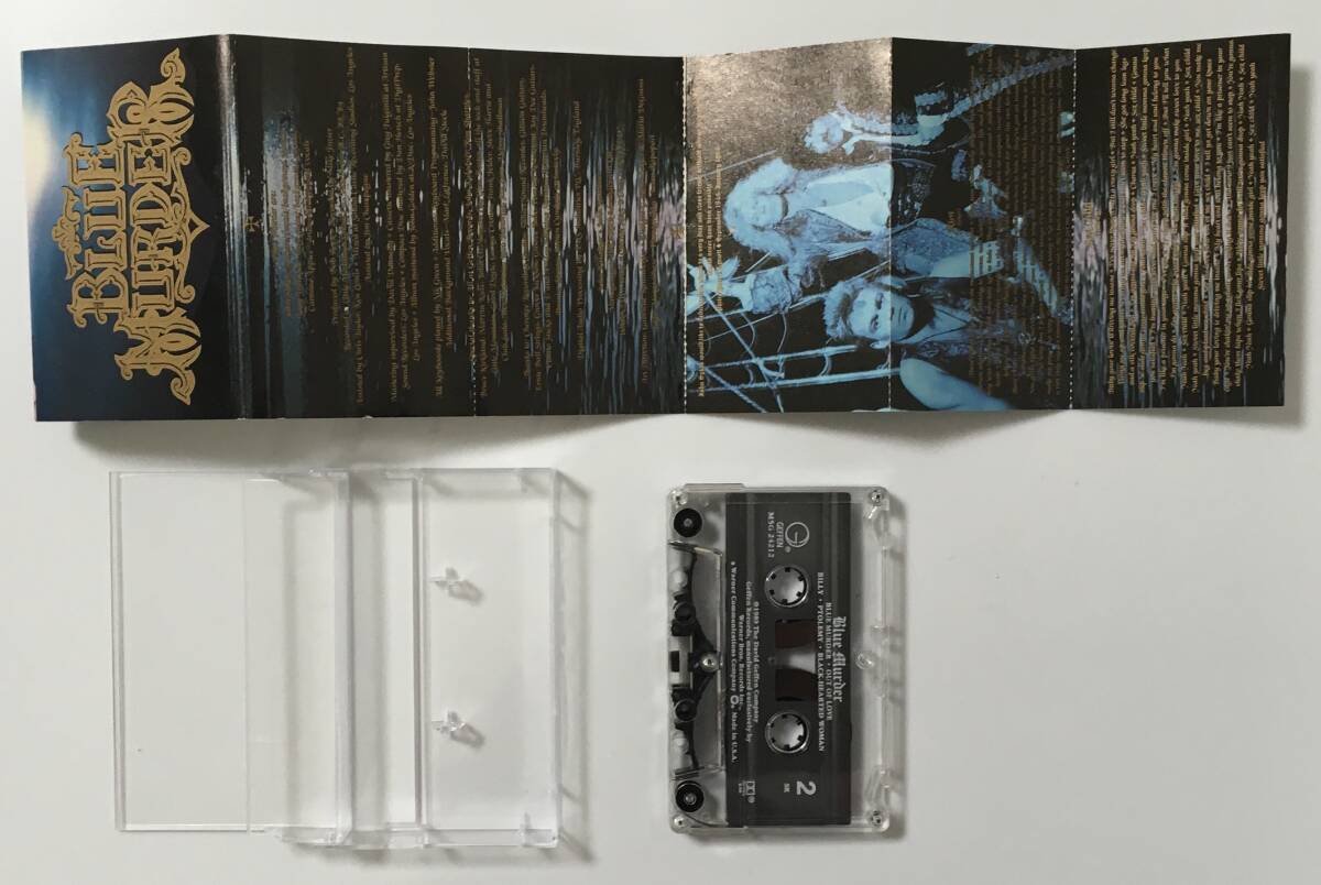 BLUE MURDER BLUE MURDER US製 CASSETTE TAPE JOHN SYKES _画像3