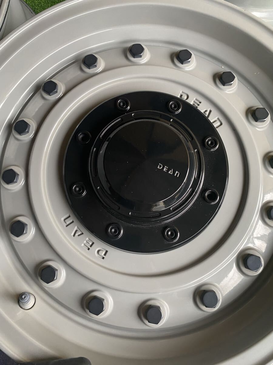 ハイース DEAN ディーン コロラド COLORADO 139.7 HIACE スティールグレイ スティールグレー 215/70R16 MKW 215/65R16 200 キャラバン 6穴_画像4