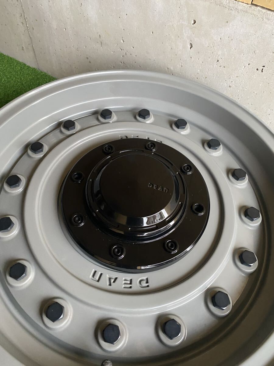 ハイース DEAN ディーン コロラド COLORADO 139.7 HIACE スティールグレイ スティールグレー 215/70R16 MKW 215/65R16 200 キャラバン 6穴_画像6