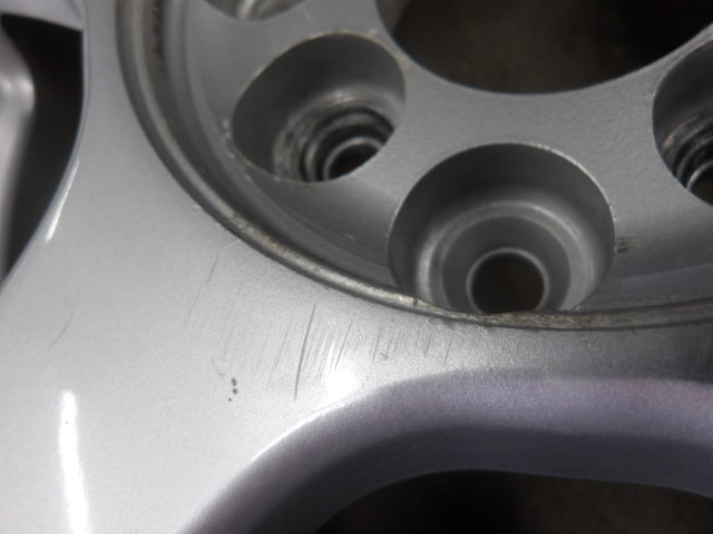 社外 アルミ ホイール 14インチ 14X5J +35 4H PCD100/114.3・2024年製 165/70R14 iG60 スタッドレスタイヤ付 4本_画像9