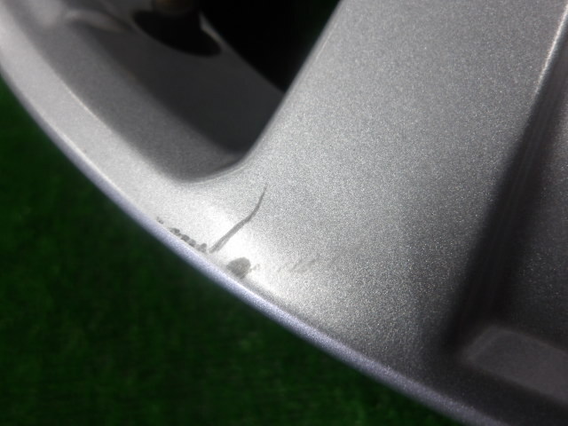 スバル RN1 ステラ 純正 14インチ 14X4.5J +45 アルミ ホイール シルバー 4本_画像7