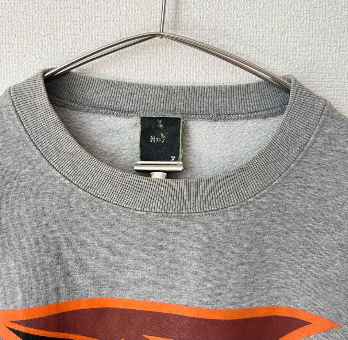 90's Stussy × Nexus7 Logo Sweat STUSSY ステューシー ヴィンテージ 00s グレー トレーナー コラボ L_画像3