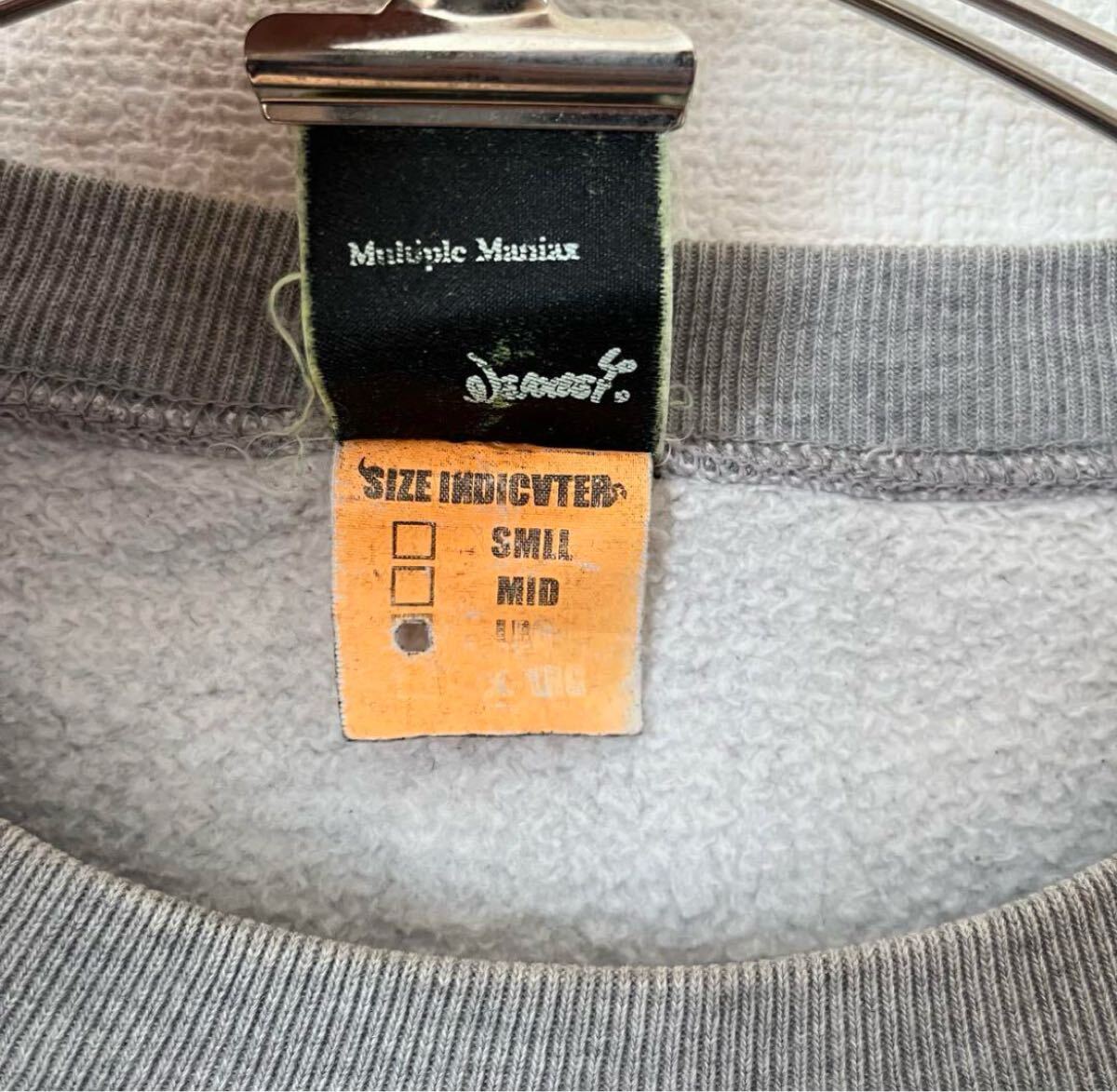 90's Stussy × Nexus7 Logo Sweat STUSSY ステューシー ヴィンテージ 00s グレー トレーナー コラボ L_画像5