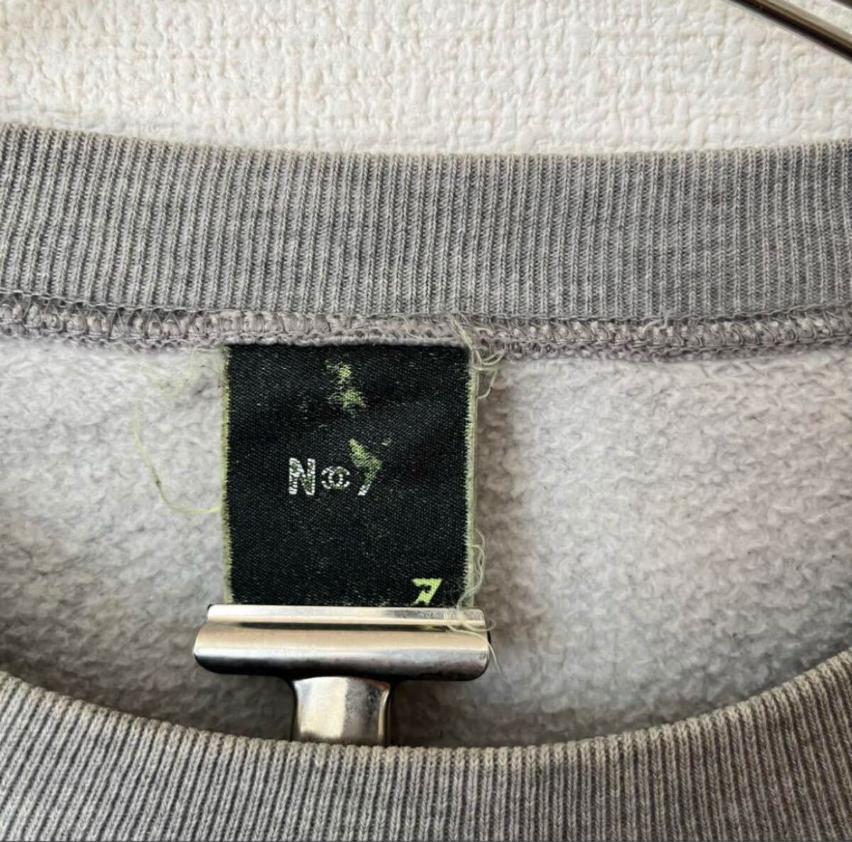 90's Stussy × Nexus7 Logo Sweat STUSSY ステューシー ヴィンテージ 00s グレー トレーナー コラボ L_画像4