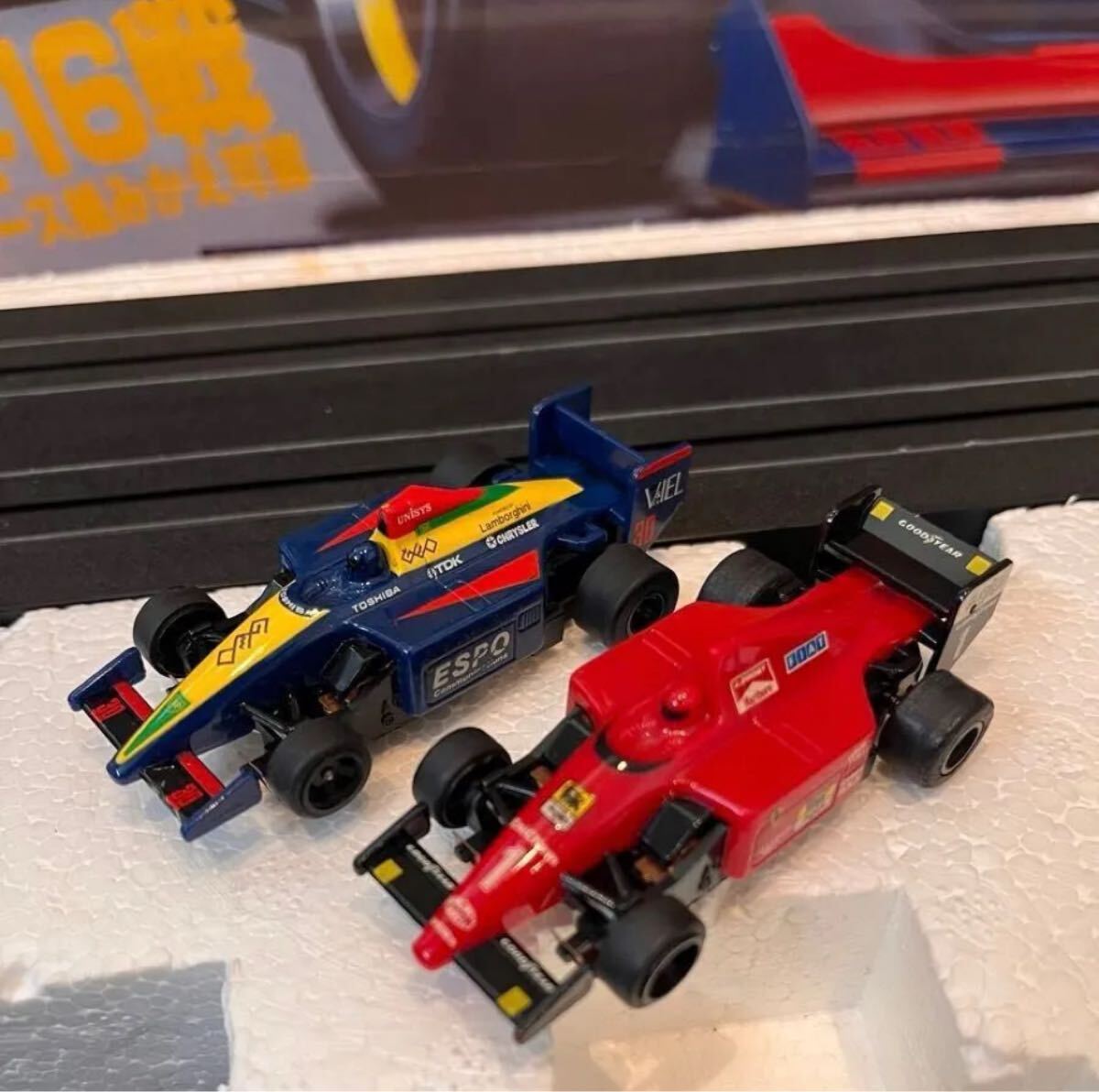 TOMY 鈴鹿ターボコントローラーセット F-1世界16戦 HO トミー　AFX スロットカー　EXマグナカー XS-117 当時物_画像3